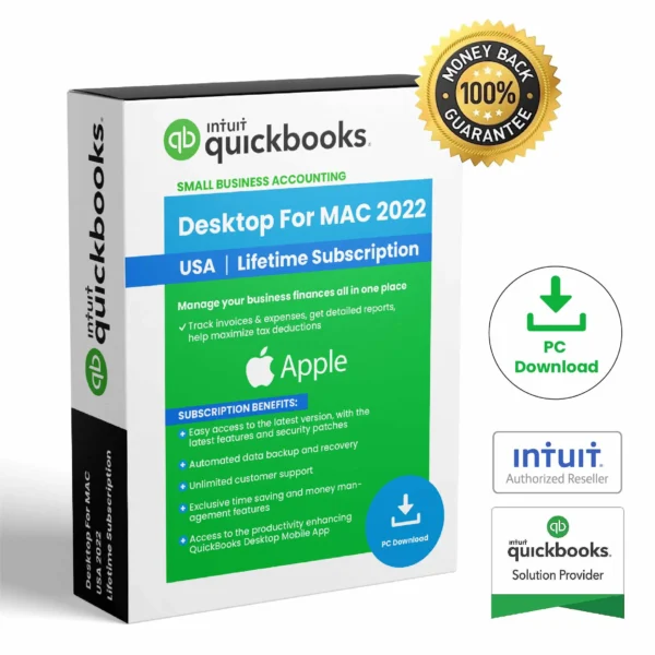 Intuit QuickBooks Desktop Desktop For Mac Plus 2022